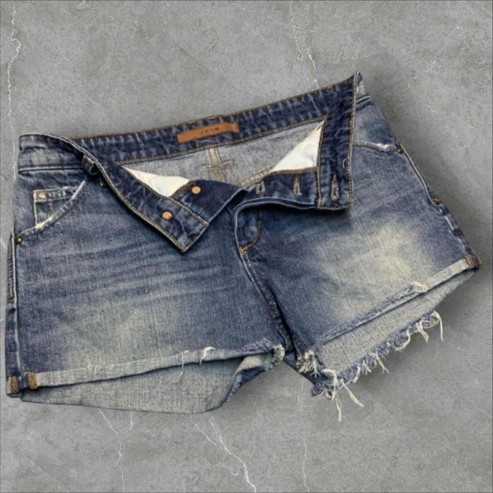 Joe's‎ Women's High Rise Wasteland Jean Shorts Size 28 Button Fly